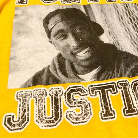 Tupac Shakur Poetic Justice Longsleeve Tshirt size Medium - Picture 6 of 16